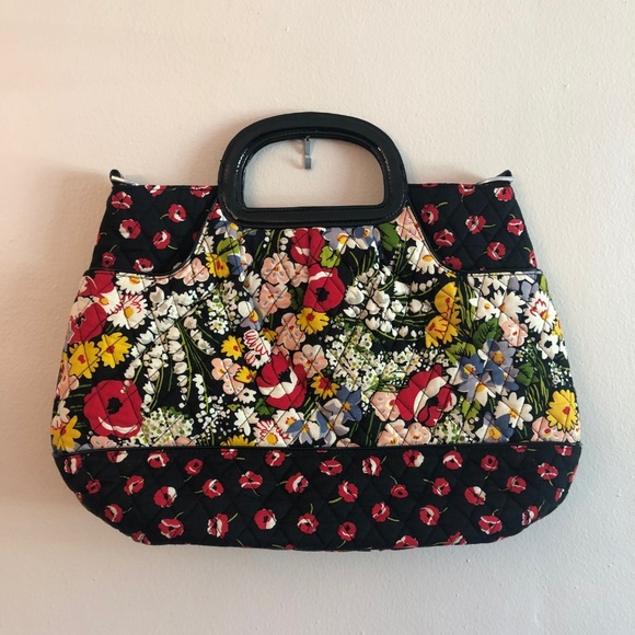 Vera Bradley Handbags - Vera Bradley Vintage Velvet Violets